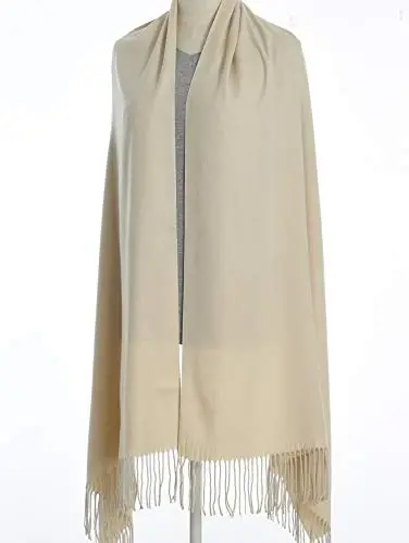 Womens Scarfs Large Soft CasModazoneere Feel PasModazoneina Scarves Shawls and Wraps for Evening Dress in Solid Colors - 6