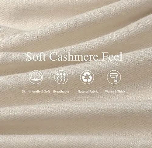 Womens Scarfs Large Soft CasModazoneere Feel PasModazoneina Scarves Shawls and Wraps for Evening Dress in Solid Colors - Womens (1)