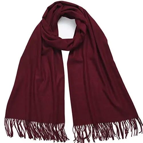 Womens Scarfs Large Soft CasModazoneere Feel PasModazoneina Scarves Shawls and Wraps for Evening Dress in Solid Colors - Womens