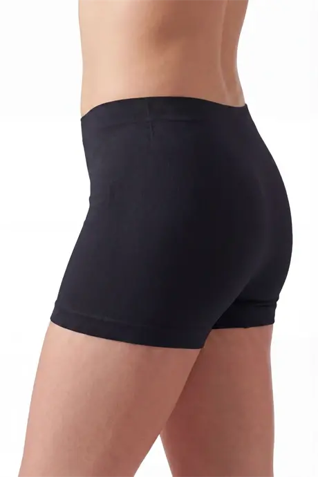 Women's Seamless Boxer 3-Pack Black - 4