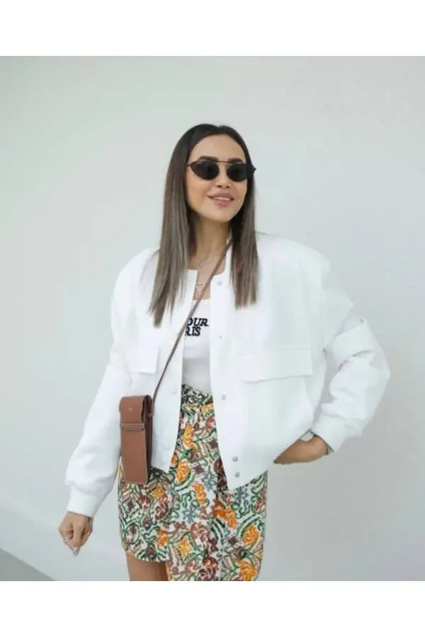 Women's Seasonal Bomber Jacket - 3