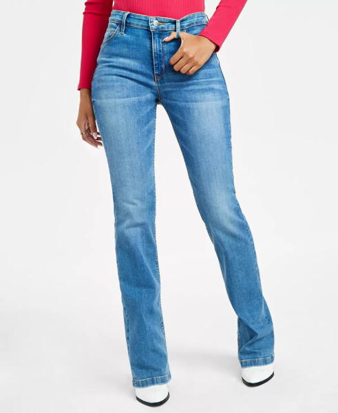 Women's Sexy Mid-Rise Bootcut Jeans ALPHA - 1