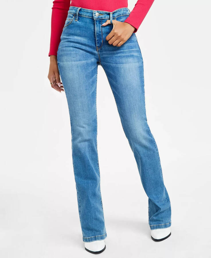 Women's Sexy Mid-Rise Bootcut Jeans ALPHA - 1