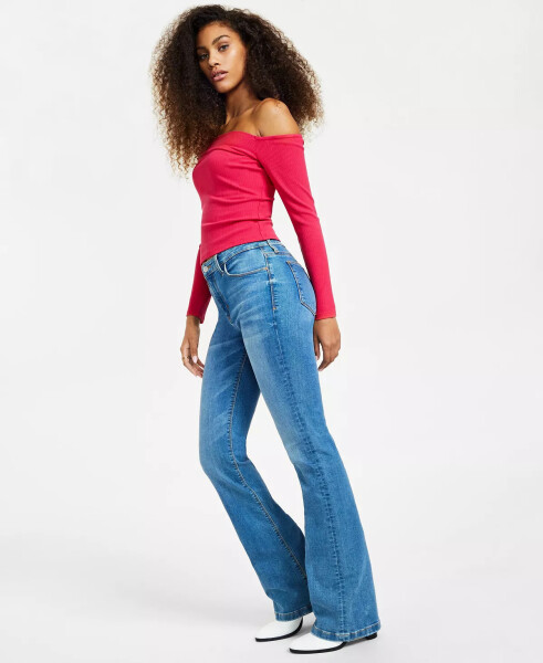 Women's Sexy Mid-Rise Bootcut Jeans ALPHA - 3