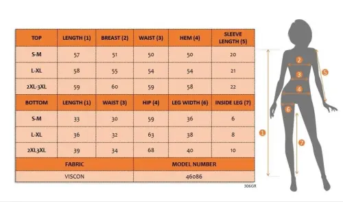 Women's Short Sleeve Crew Neck Printed Viscose Blouse And Shorts Set - 4