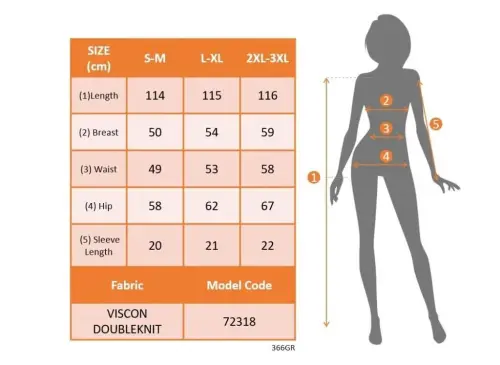 Women's Short Sleeve Crew Neck Side Slit Midi Viscose Dress - 7