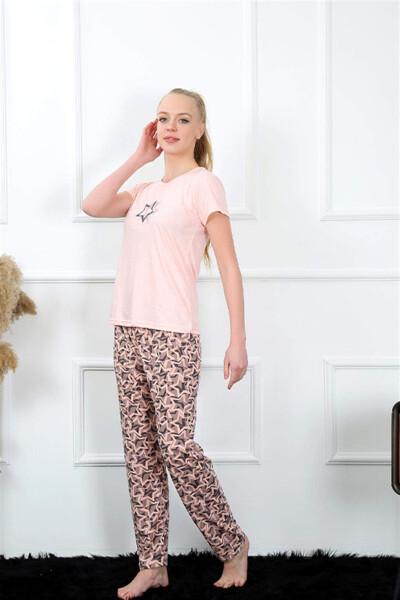 Women's Short Sleeve Pajama Set 20368 - 4