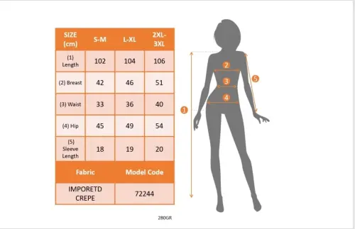 Women's Short Sleeve Ruffled Wrap Neck Side Ruched Imported Crepe Dress - 4