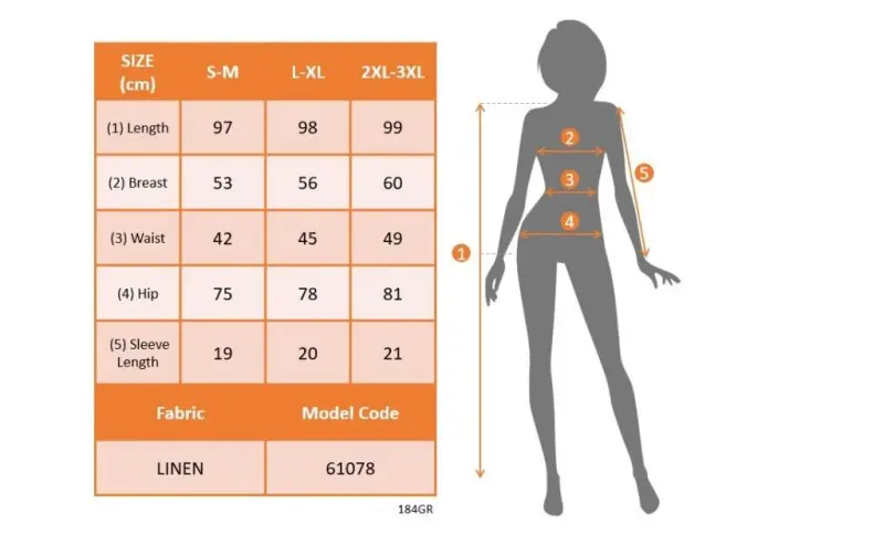 Women's Short Sleeve V Neck Pleated Detail Linen Dress - 5