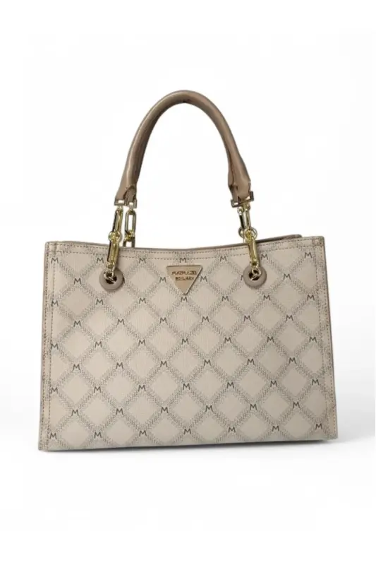 WOMEN'S SHOULDER BAG C.100110497-Mink - MATMAZEL