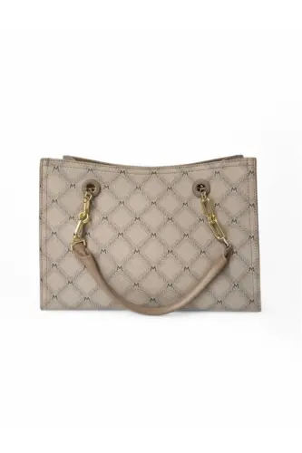 WOMEN'S SHOULDER BAG C.100110497-Mink - 4