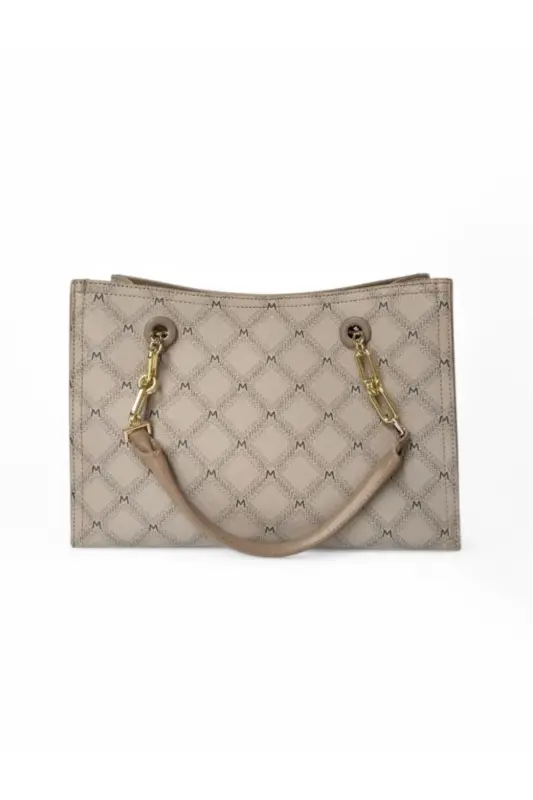 WOMEN'S SHOULDER BAG C.100110497-Mink - 4