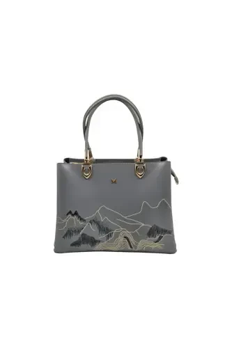 WOMEN'S SHOULDER BAG C.100210379-Gray - MATMAZEL (1)