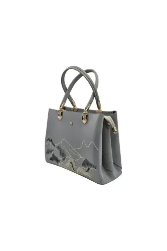 WOMEN'S SHOULDER BAG C.100210379-Gray - 3
