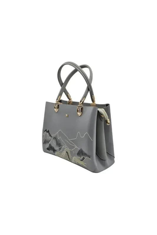 WOMEN'S SHOULDER BAG C.100210379-Gray - 3