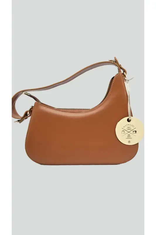 WOMEN'S SHOULDER BAG C.241AF828-16-Tan - MATMAZEL