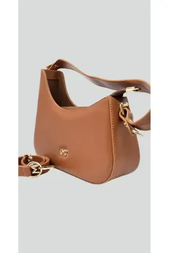 WOMEN'S SHOULDER BAG C.241AF828-16-Tan - 4