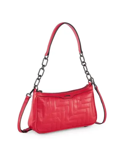 Women's Signature Quilt Top Zip Crossbody Bag-Samba - 3