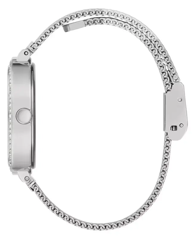 Women's Silver-Tone Stainless Steel Mesh Bracelet Watch 32mm-Silver-Tone - 2