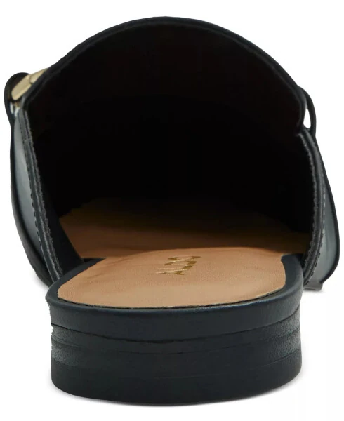 Women's Silvie Square Toe Slip On Mules-White - 8