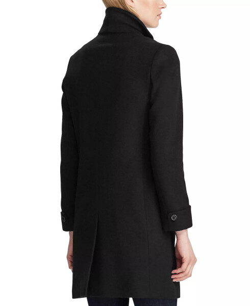 Women's Single-Breasted Walker Coat Black - 2