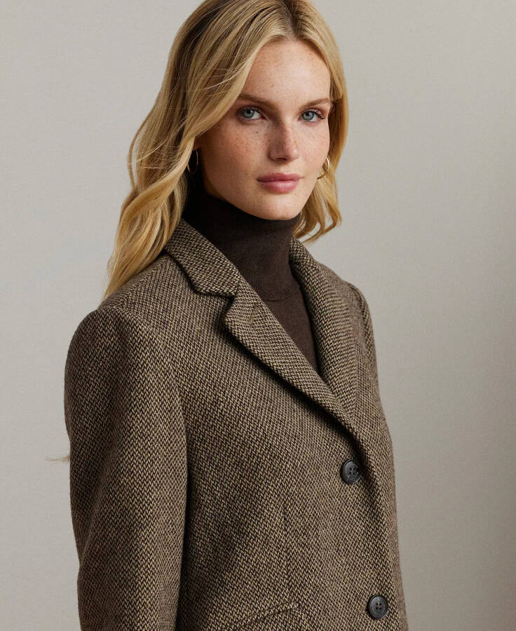 Women's Single-Breasted Walker Coat Broken Twill - 3