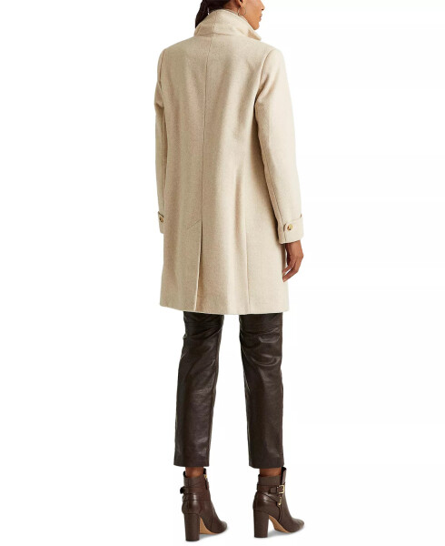 Women's Single-Breasted Walker Coat Cream/Beige - 2