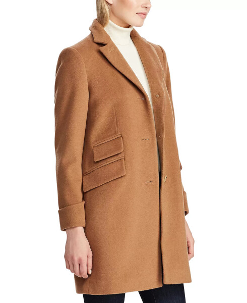 Women's Single-Breasted Walker Coat New Vicuna - 3