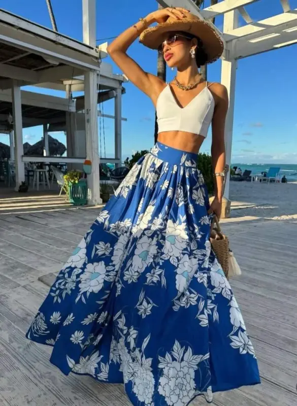 Women's Single Jersey Skirt - 7