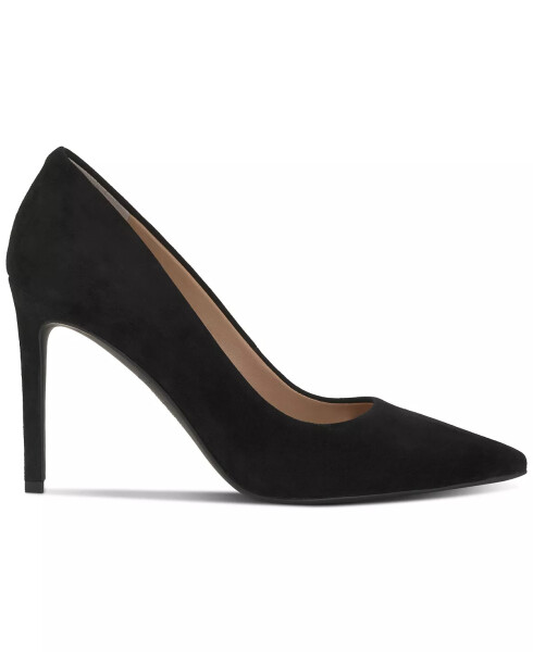 Women's Slania Pointed-Toe Dress Pumps, Created for Modazone Black Suede - 2