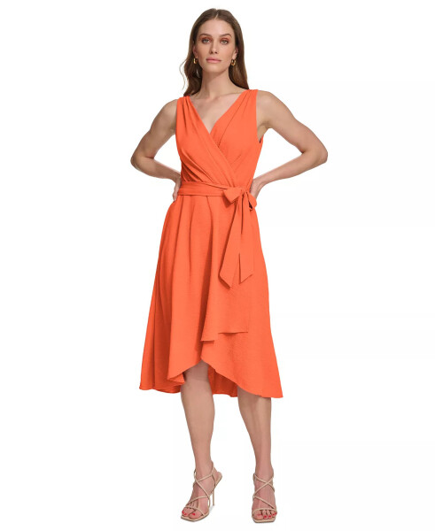 Women's Sleeveless Faux-Wrap Dress Tigerlily - 1