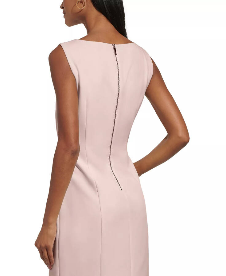 Women's Sleeveless Sheath Dress Ballerina Pink - 2