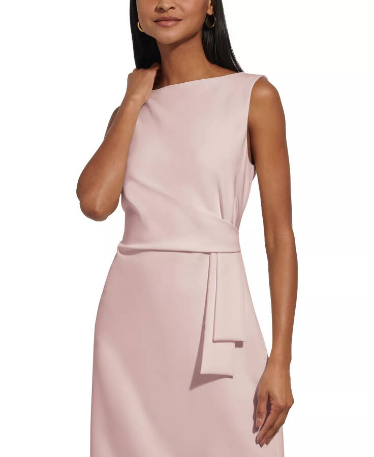 Women's Sleeveless Sheath Dress Ballerina Pink - 4