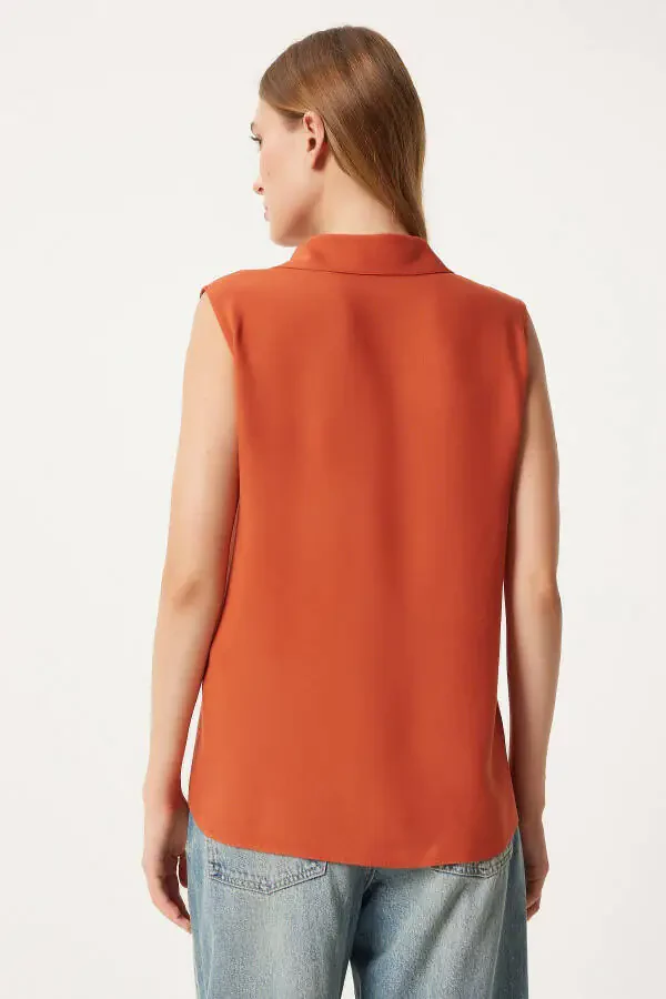 Women's Sleeveless Viscose Shirt TO00129 - 4