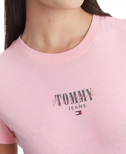 Women's Slim-Fit Essential Logo Graphic T-Shirt Tickled Pink - 7