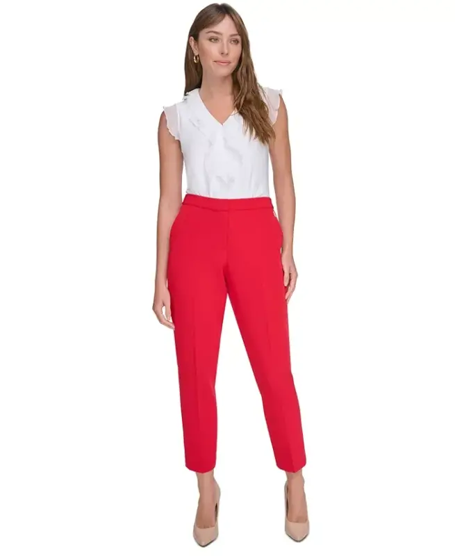 Women's Sloane Slim-Leg Ankle Pants - 5
