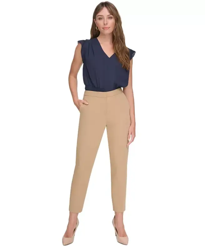 Women's Sloane Slim-Leg Ankle Pants - 5