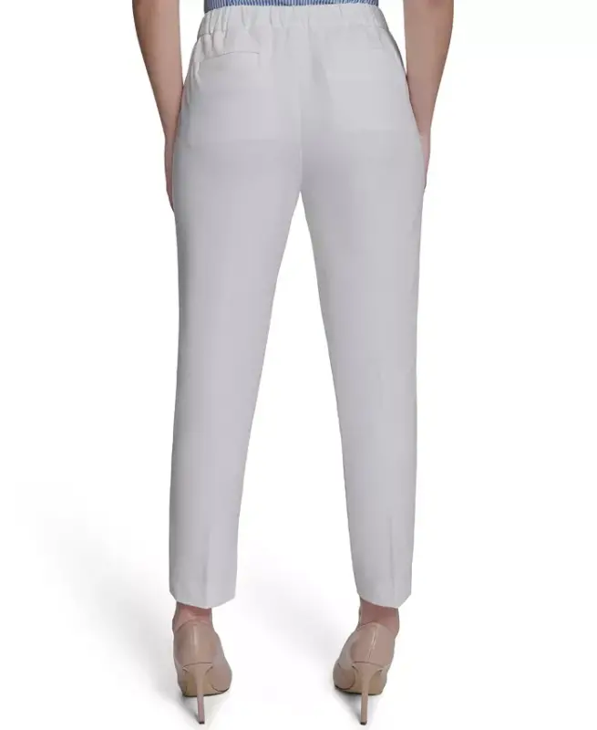 Women's Sloane Slim-Leg Ankle Pants - Ivory - 2