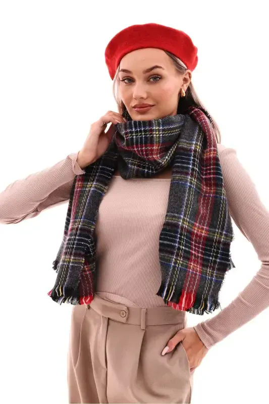 Women's Soft Touch Plaid Scarf - Scottish - 3