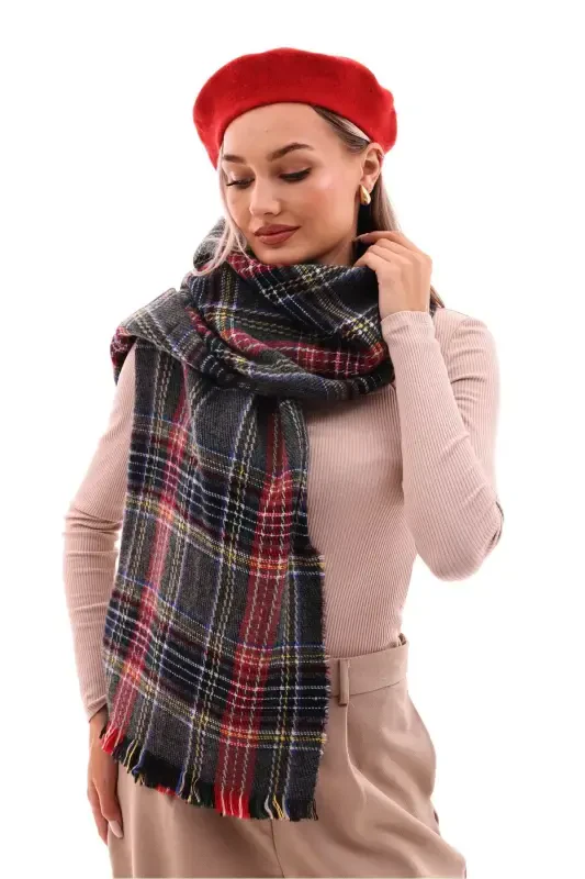 Women's Soft Touch Plaid Scarf - Scottish - 5