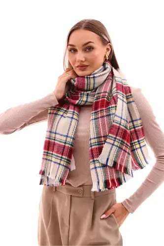 Women's Soft Touch Plaid Scarf - Scottish - 3