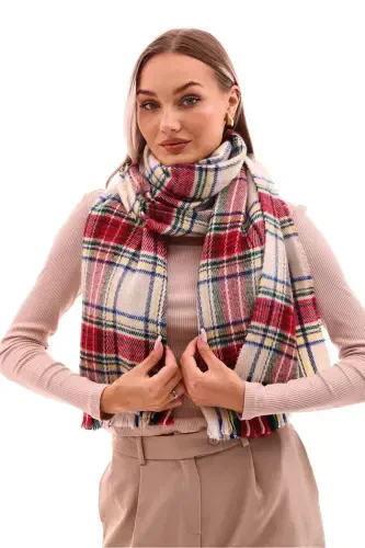 Women's Soft Touch Plaid Scarf - Scottish - 5