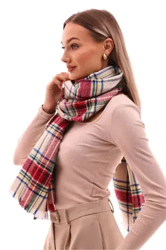 Women's Soft Touch Plaid Scarf - Scottish - 6