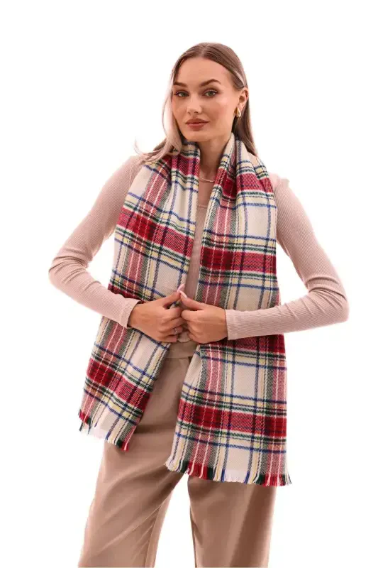 Women's Soft Touch Plaid Scarf - Scottish - 7