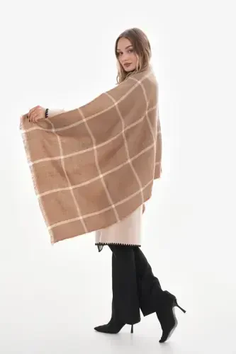 Women's Soft Touch Plaid Scarf-Viso - RITAGARCIA (1)