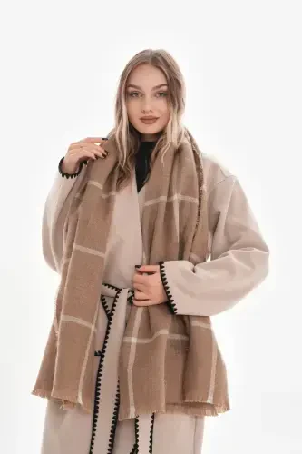 Women's Soft Touch Plaid Scarf-Viso - 3