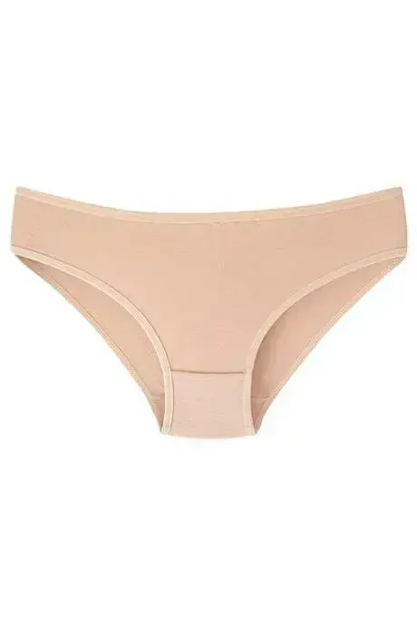 Women's Solid Color Panties 7-Pack Cotton Lycra Stretch and Soft Fabric - 2