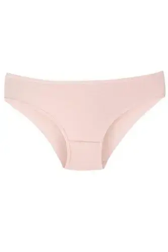 Women's Solid Color Panties 7-Pack Cotton Lycra Stretch and Soft Fabric - 4