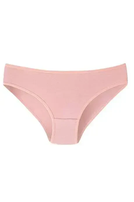 Women's Solid Color Panties 7-Pack Cotton Lycra Stretch and Soft Fabric - 6