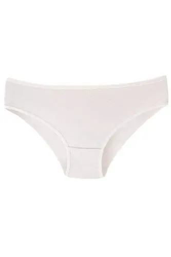 Women's Solid Color Panties 7-Pack Cotton Lycra Stretch and Soft Fabric - 3